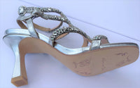 Alma En Pena Women's Isabela Dressy Sandals in silver - women's heels - view 4