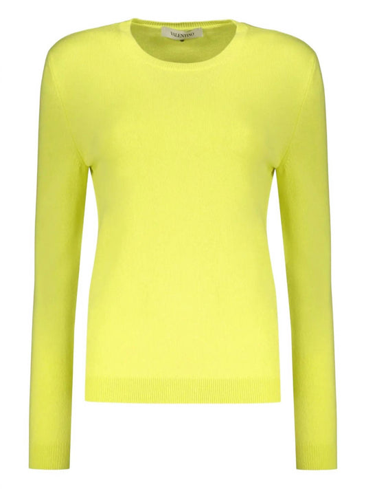 Valentino - Long Sleeve Crew Neck Sweater