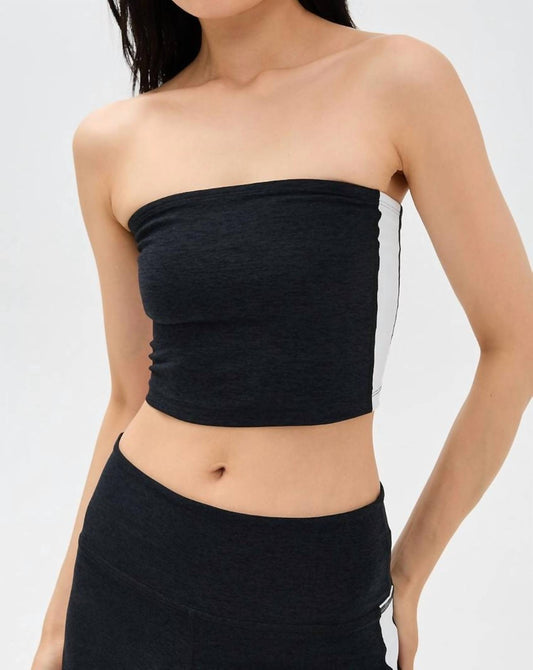 Beyond Yoga - Spacedye Line Up Strapless Cropped Top