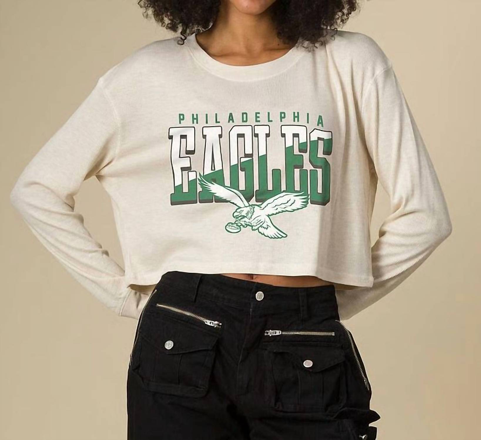 Junk Food - Eagles Thermal Tee