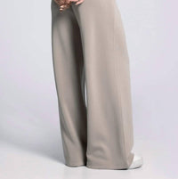 Thread & Supply Frida Straight Leg Pants in taupe - women's pants - detail view
