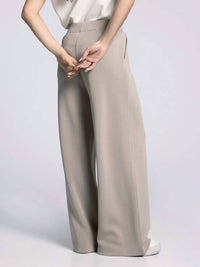Thread & Supply Frida Straight Leg Pants in taupe - women's pants - alternate view