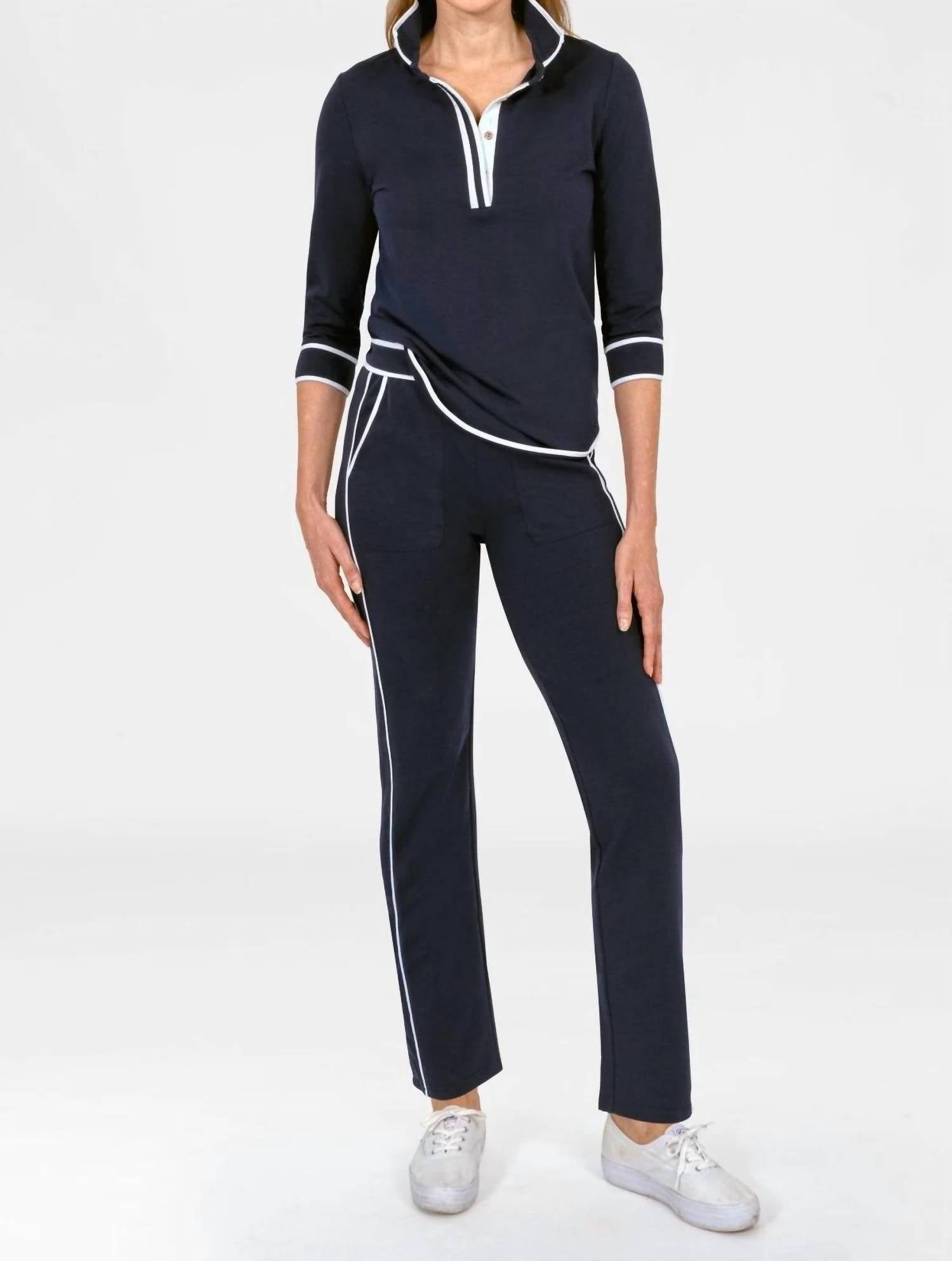 Gretchen Scott - Trim It Up Sweatpants