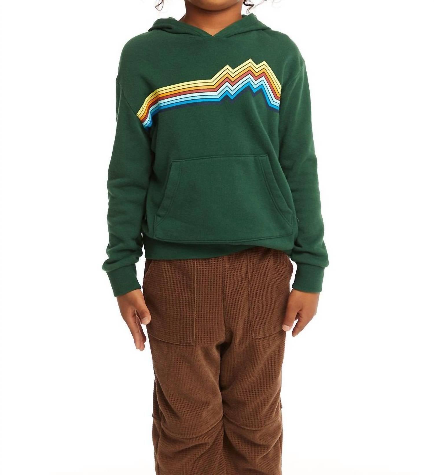 Chaser - Boys Striped Hooded Pullover