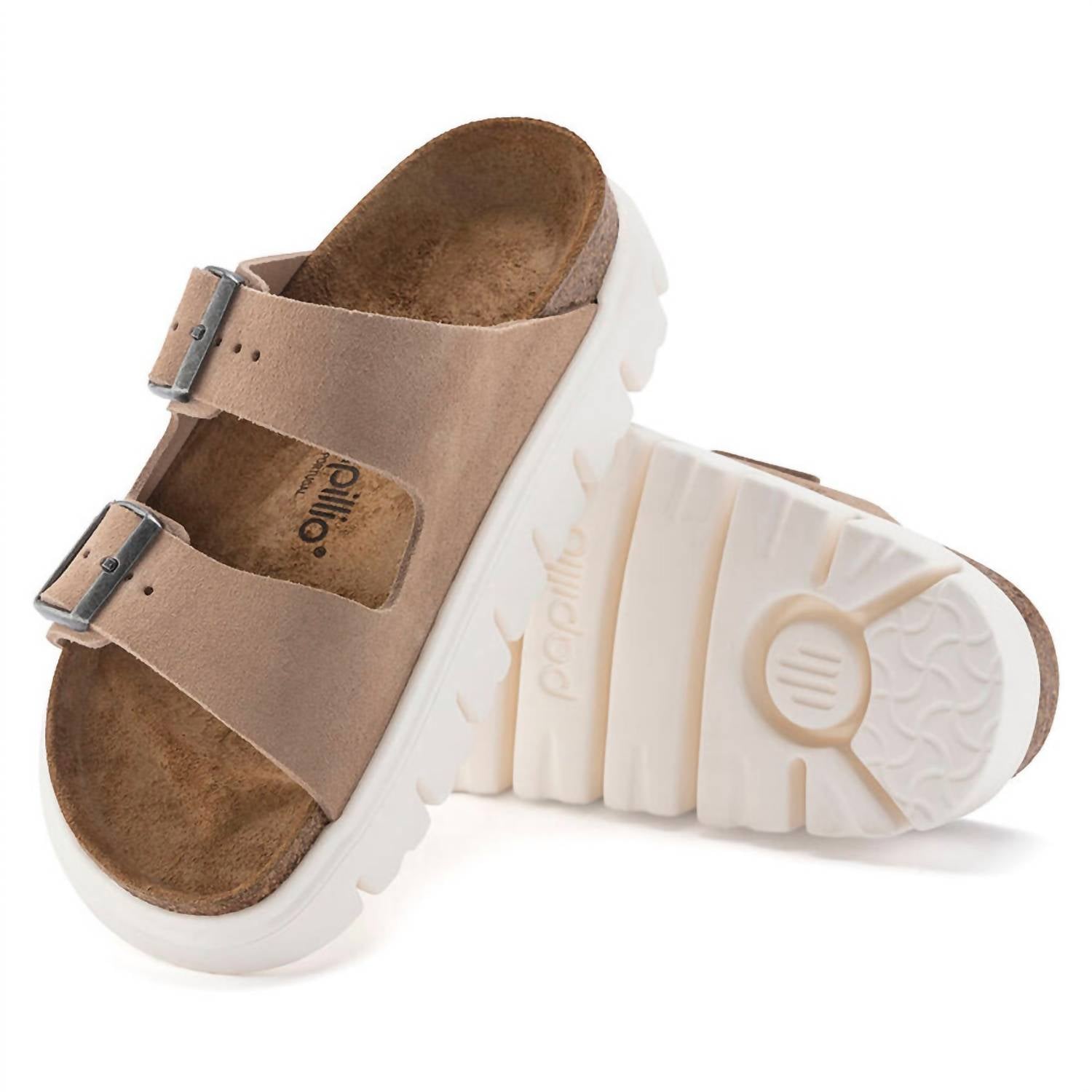 BIRKENSTOCK Women's Arizona Chunky Sandal in warm sand - women's sandal - view 4
