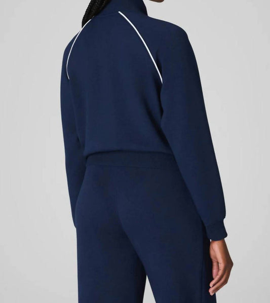 Spanx - Air Essentials Pique Full Zip Track Jacket