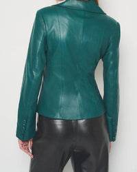 As By Df - Telly Upcycled Leather Blazer