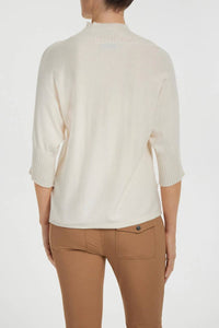 Anatomie - Ash Ribbed Mock Neck Sweater