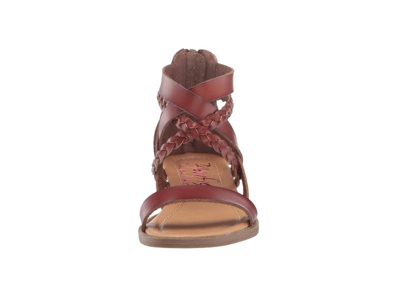 Blowfish - Women's Billa-k Crisscrossed Zipper Closure Strap Sandals