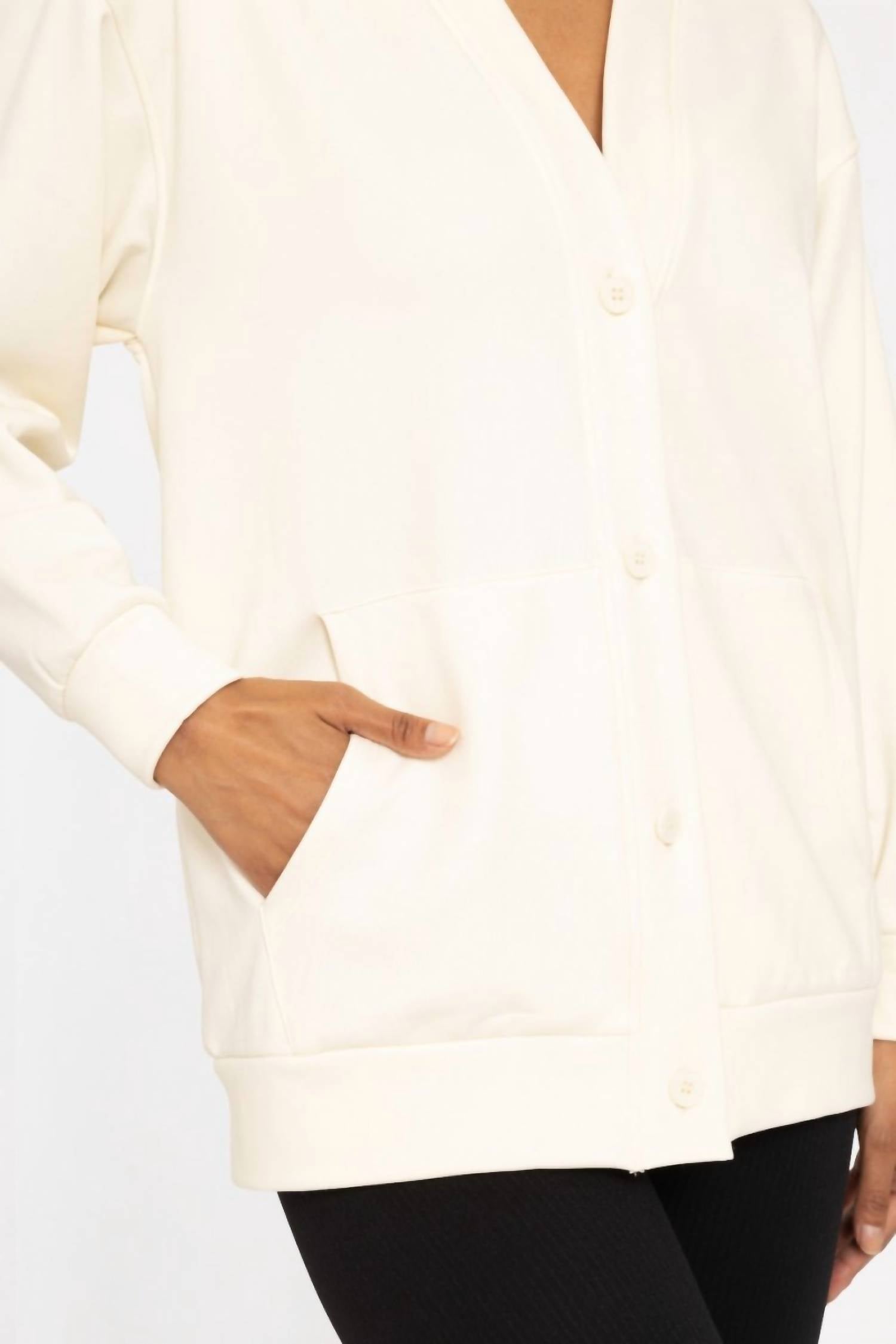 Mono B - Women's Oversized Extra Soft Cardigan