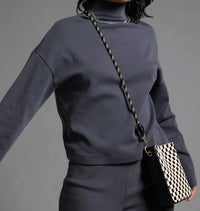 Weekend Los Angeles - Genevieve Mock Neck Top