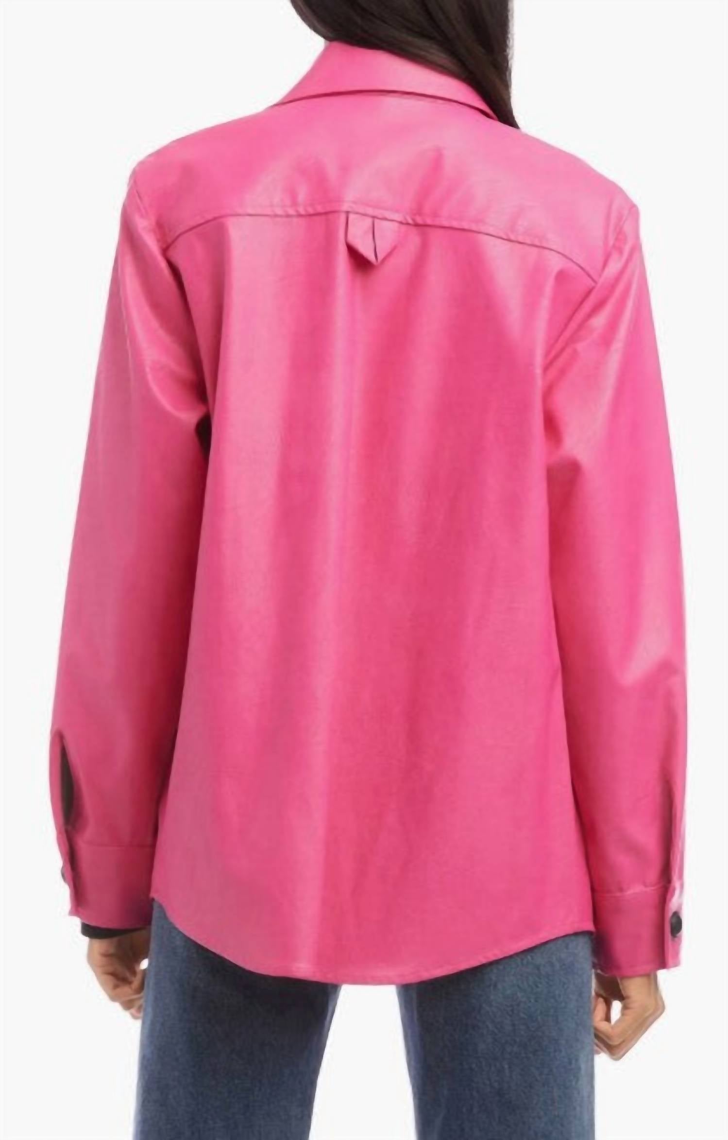 Fifteen Twenty - City Faux Leather Jacket