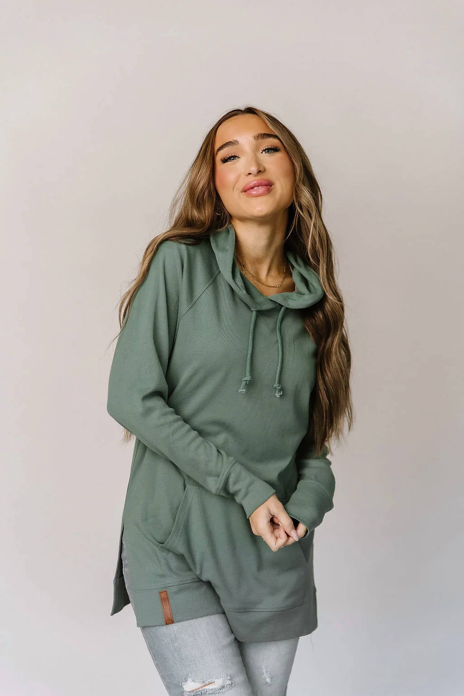 Ampersand Ave - Side Slit Hoodie