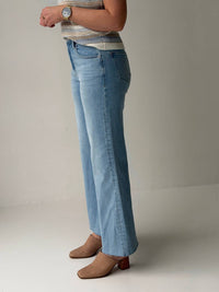 DEAR JOHN DENIM Fiona High-rise Wide Leg Jeans in mirny - women's jeans - alternate view
