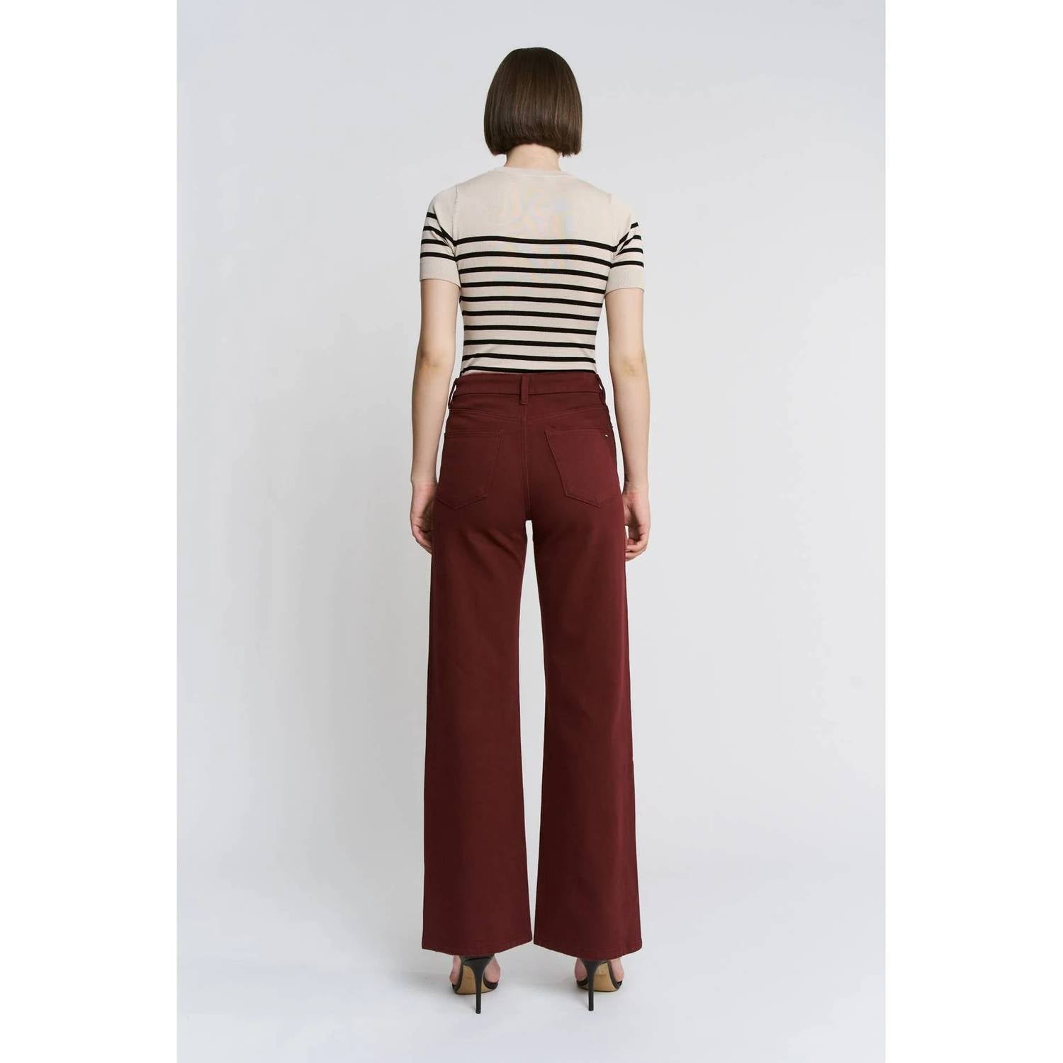 Mica Denim - High Rise Wide Leg Jeans