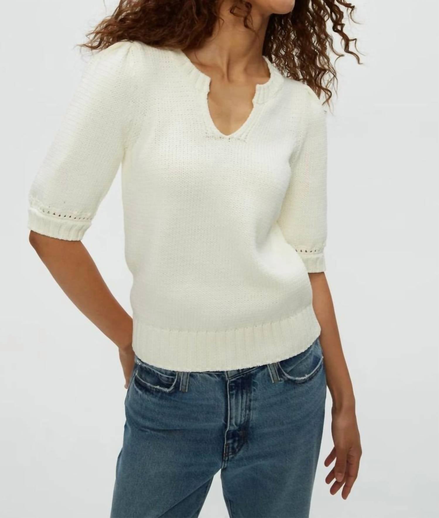 Michael Stars - Rosanna Puff Sleeve Sweater