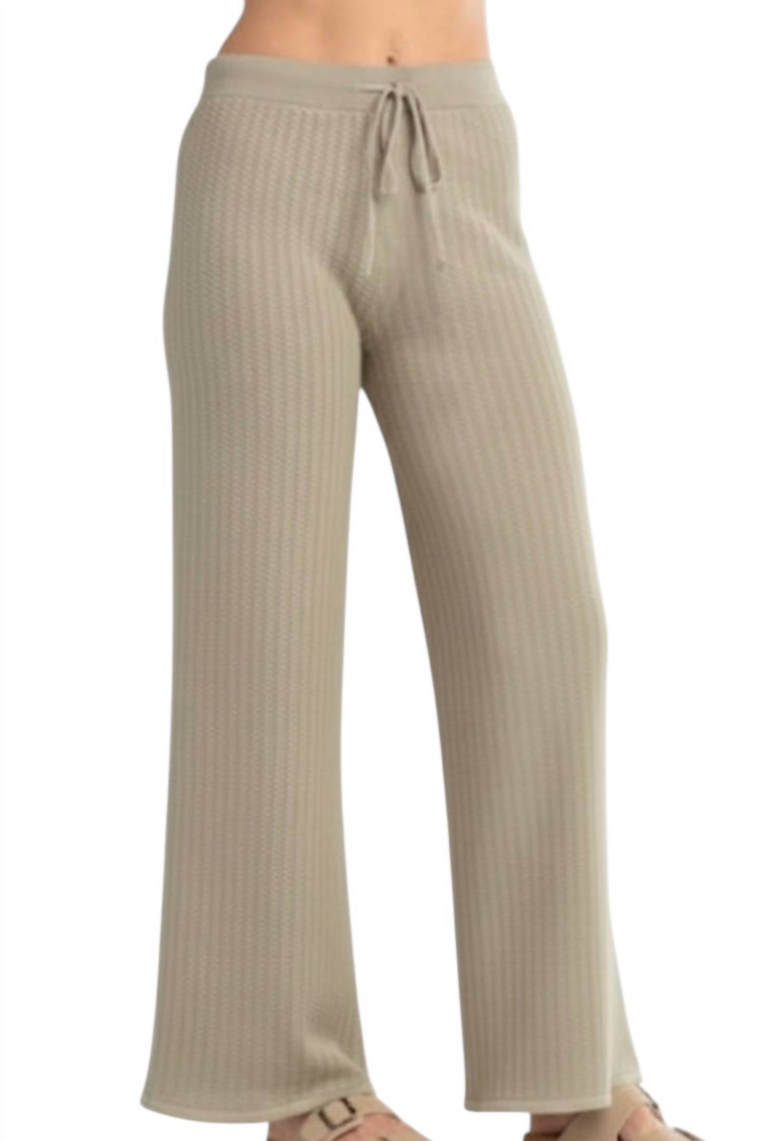 Red Haute - Wide Leg Pant