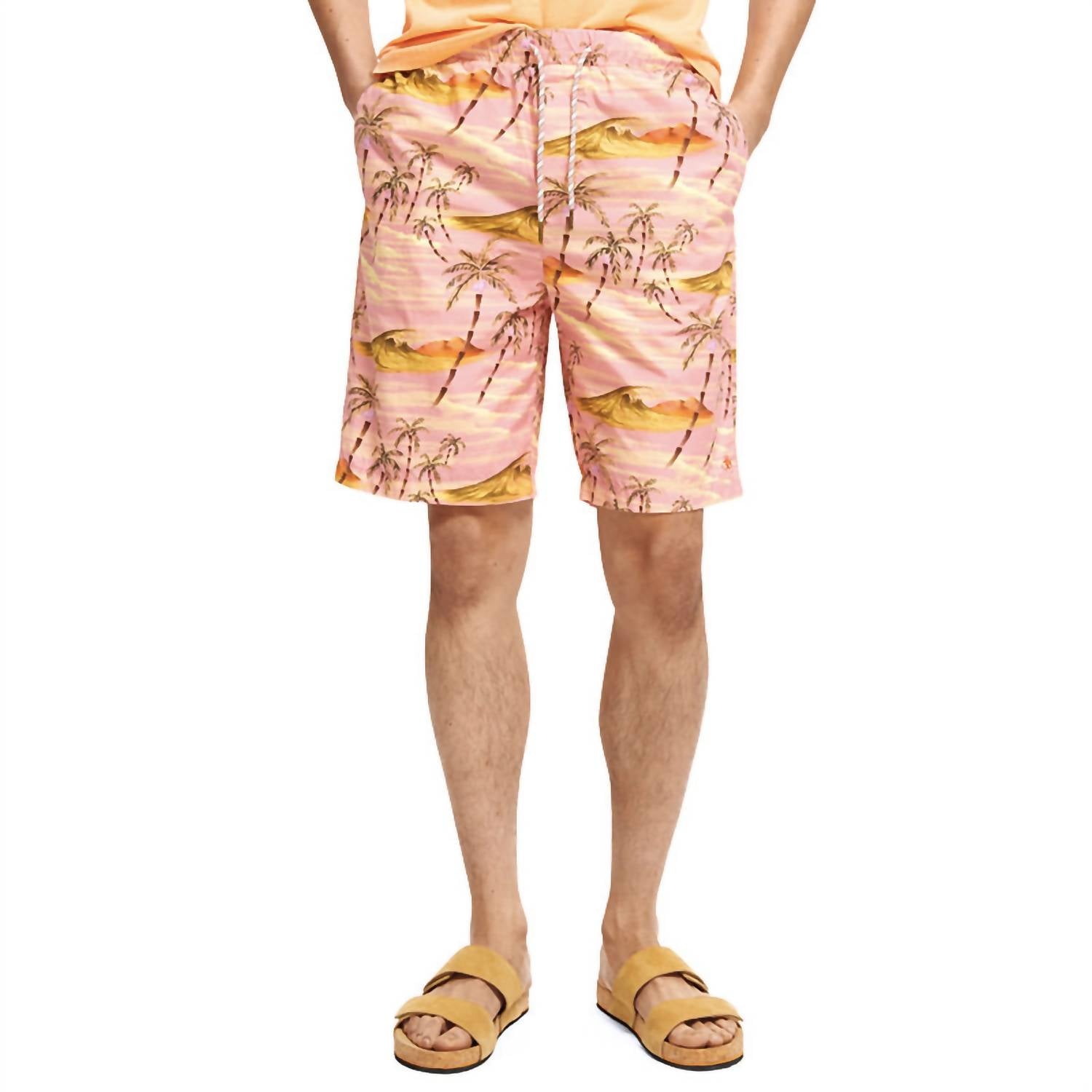 Scotch & Soda - Garment-dyed Organic Bermuda Shorts