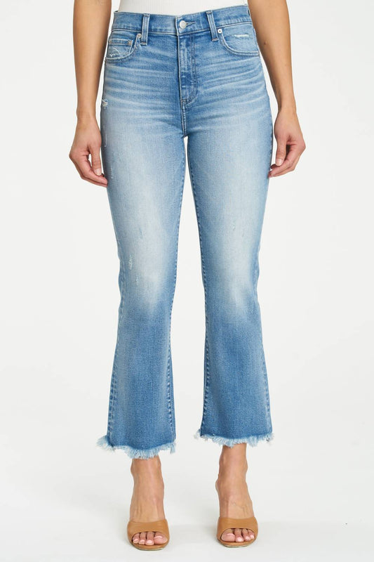 Lennon High Rise Crop Bootcut Jeans