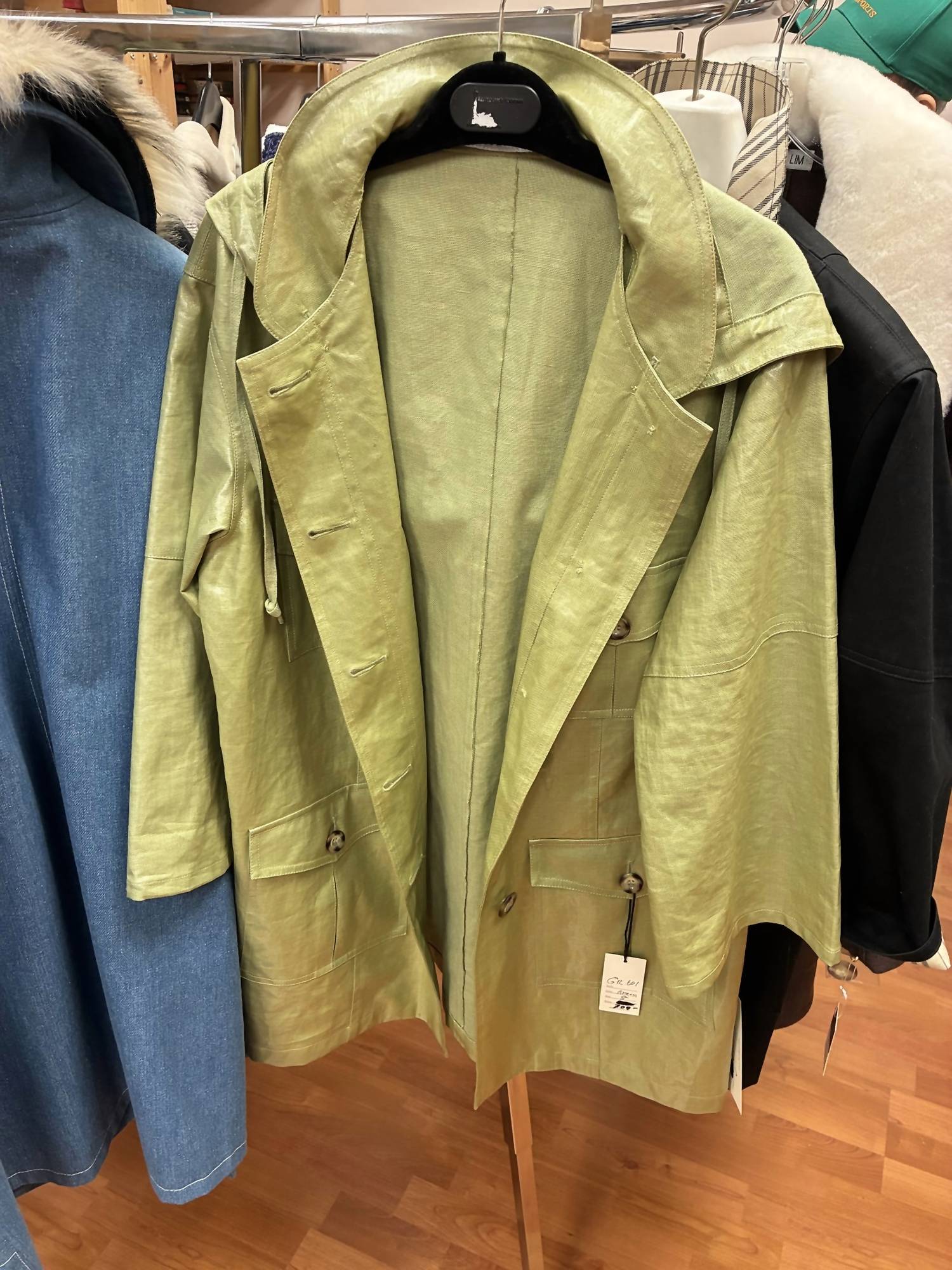 2Her2Him - Women's Rubber Coated Cotton Raincoat