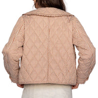 Storia - Gingham Quilted Jacket