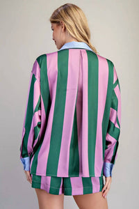 Ee:Some - Striped Pajama Set