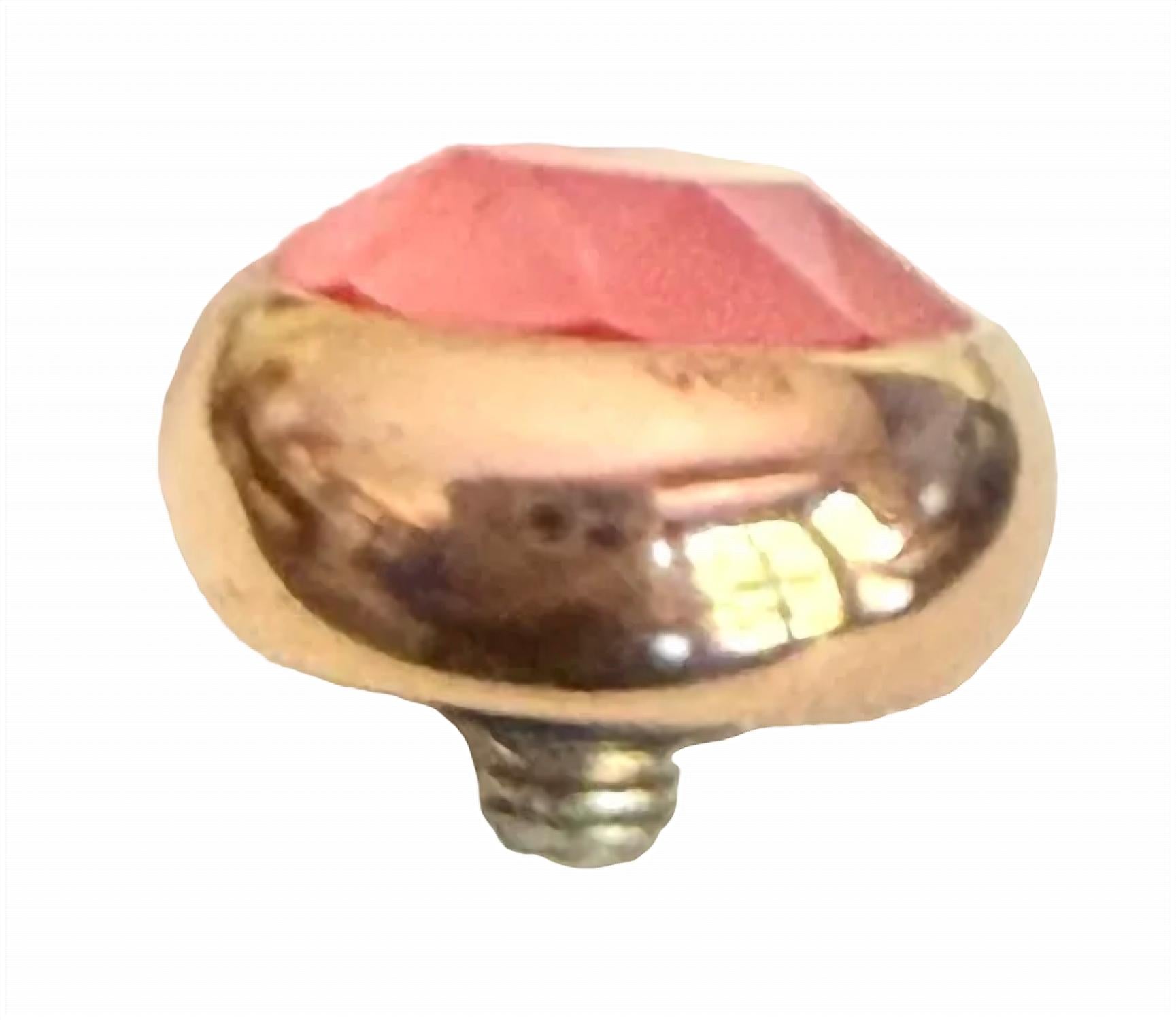 Qudo - Women's Tondo 10mm Jewelry Topper