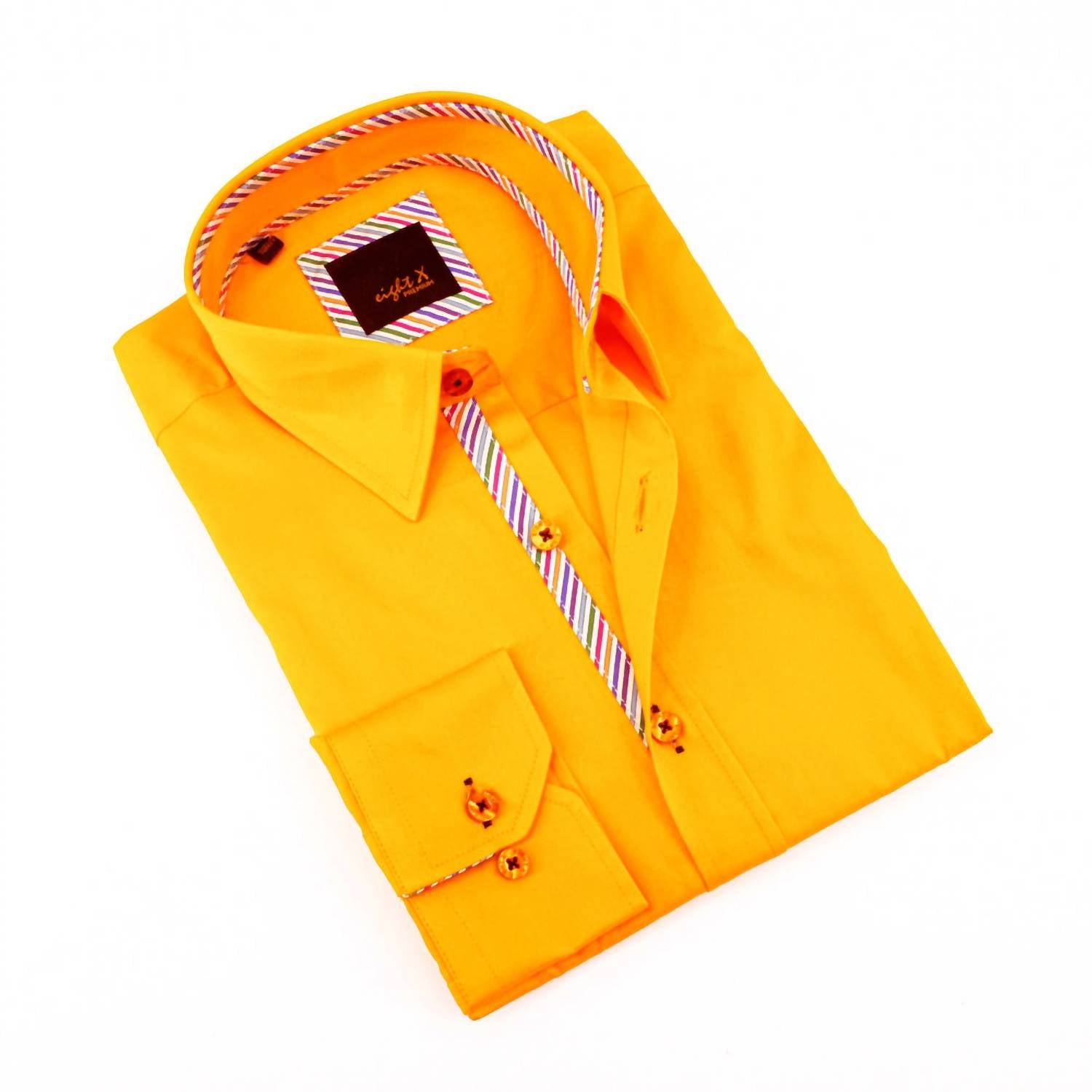 Eight X - Colorful Trim Shirt