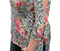 Honeyme - Shoulder Cutout Tunic Top