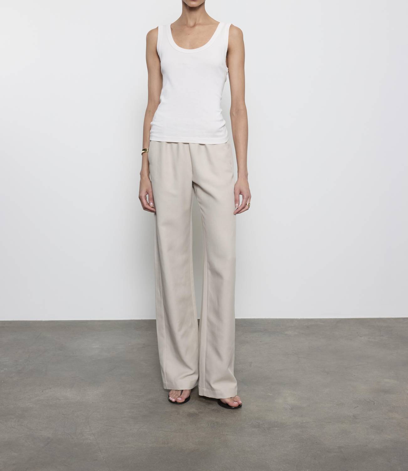Enza Costa - SUPIMA BABY RIB TANK