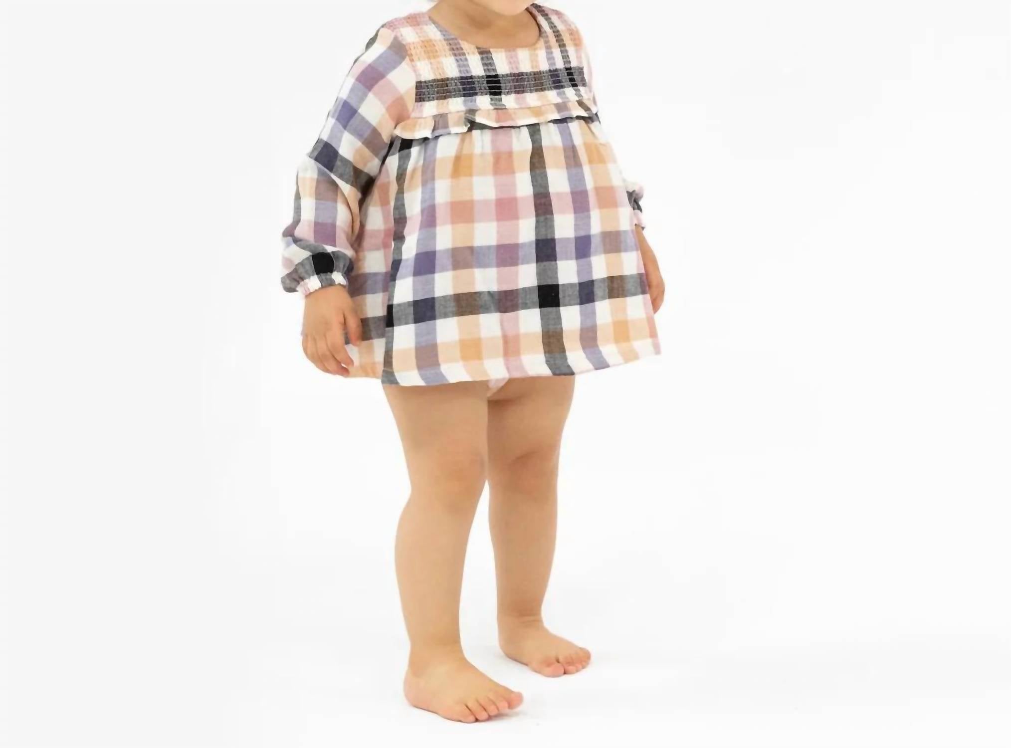 Angel Dear - Smocked Ruffle Bubble