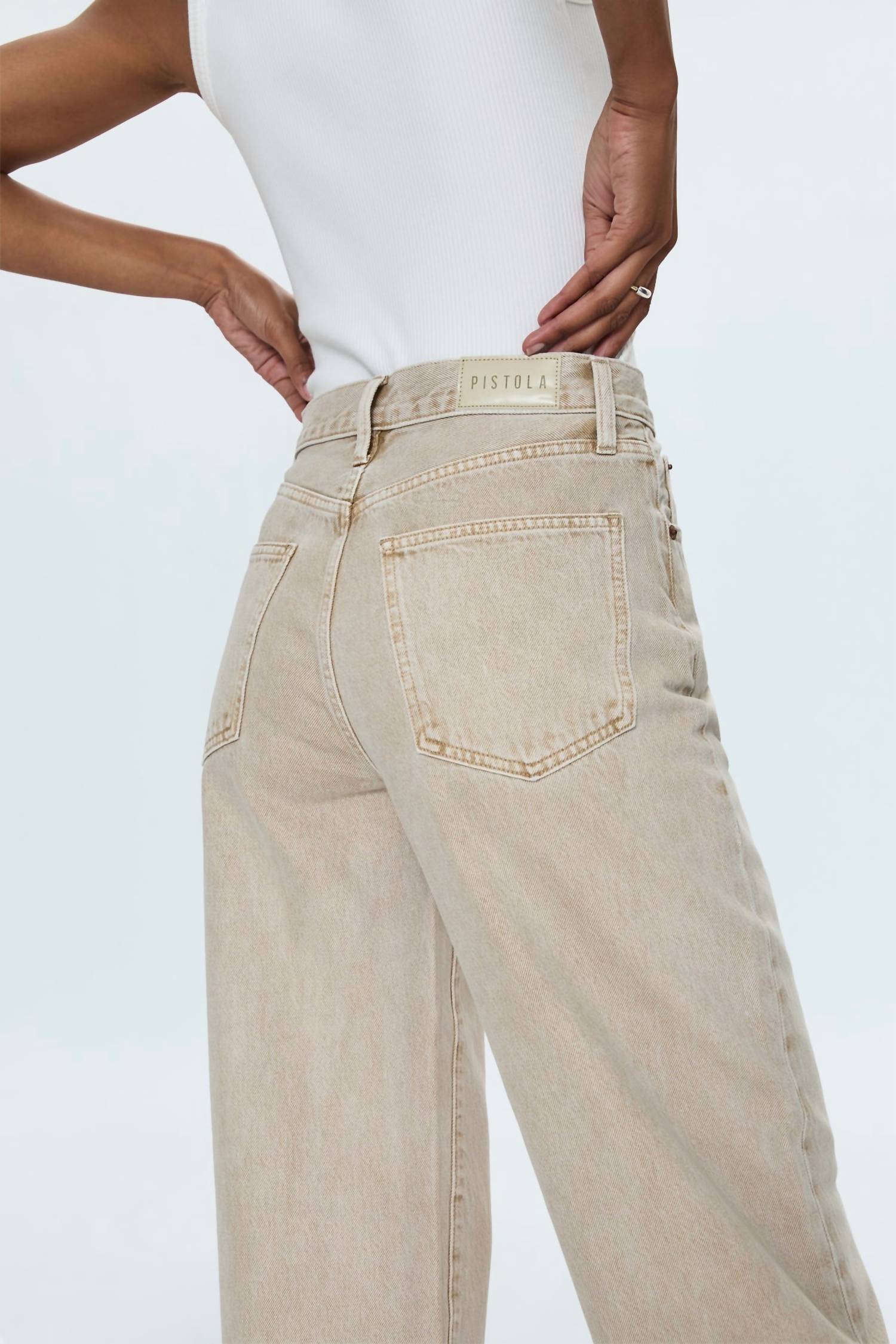 Pistola - Ryder High Rise Cuffed Jeans