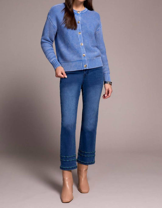 Tribal - Cotton Button Down Cardigan