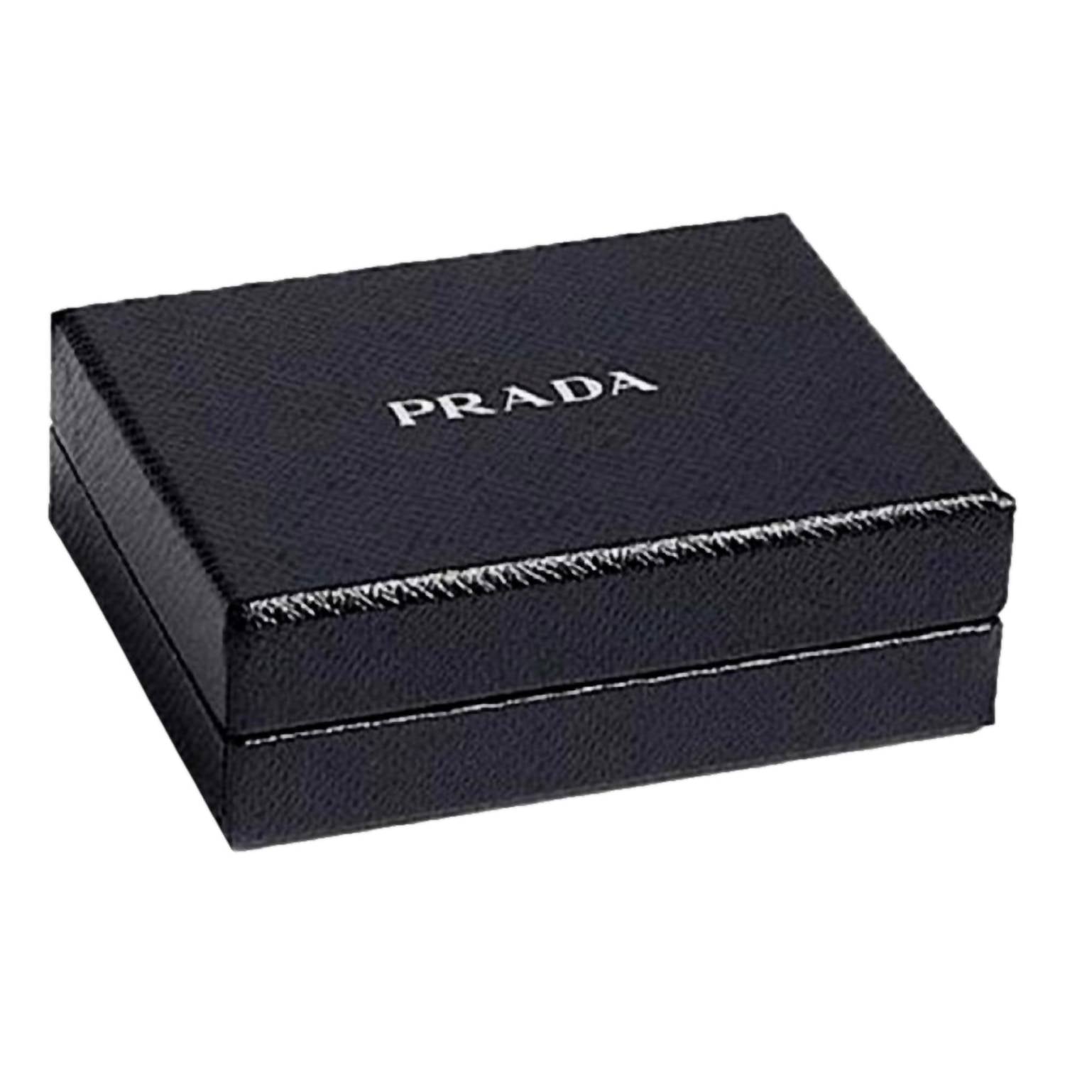 Prada - Women's Triangle Saffiano Leather Mini Airpods Case With
