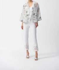 Joseph Ribkoff - Sheer Floral Coverup