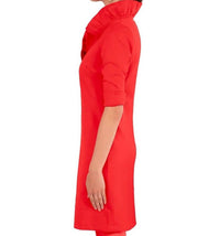 Gretchen Scott - Ruffle Neck Mini Dress