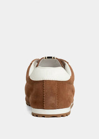 SHU SHOP Women's Priscilla Suede Sneakers in mocha mousse - women's sneaker - alternate view