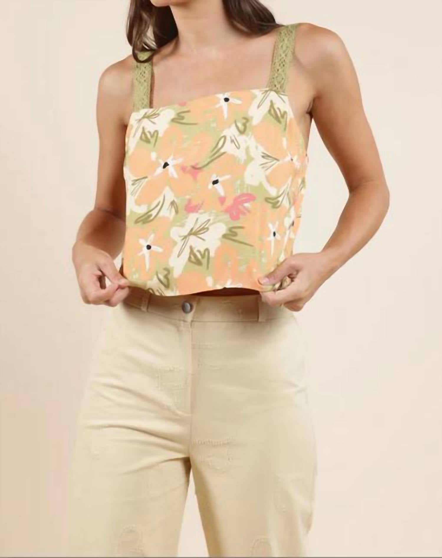 Sadie & Sage - Lace Tieback Aperitivo Top