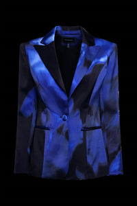 Bcbgmaxazria - Long Sleeve Printed Blazer
