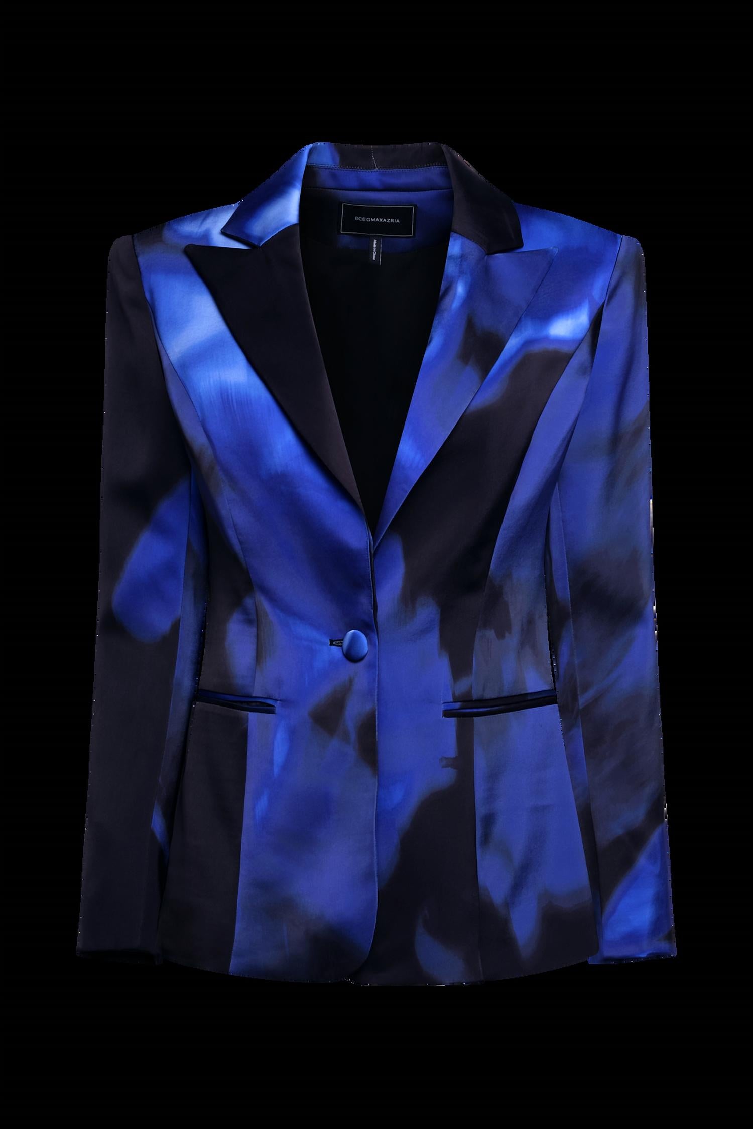 Bcbgmaxazria - Long Sleeve Printed Blazer