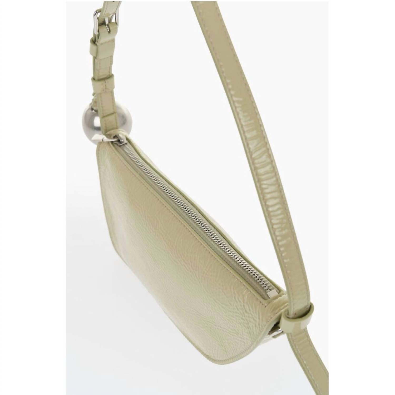 Burberry - Women's Patent Leather Shield Sling Shoulder Bag