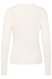 Kaffe - Kasilla Cable Knit Regular Fit Pullover Sweater
