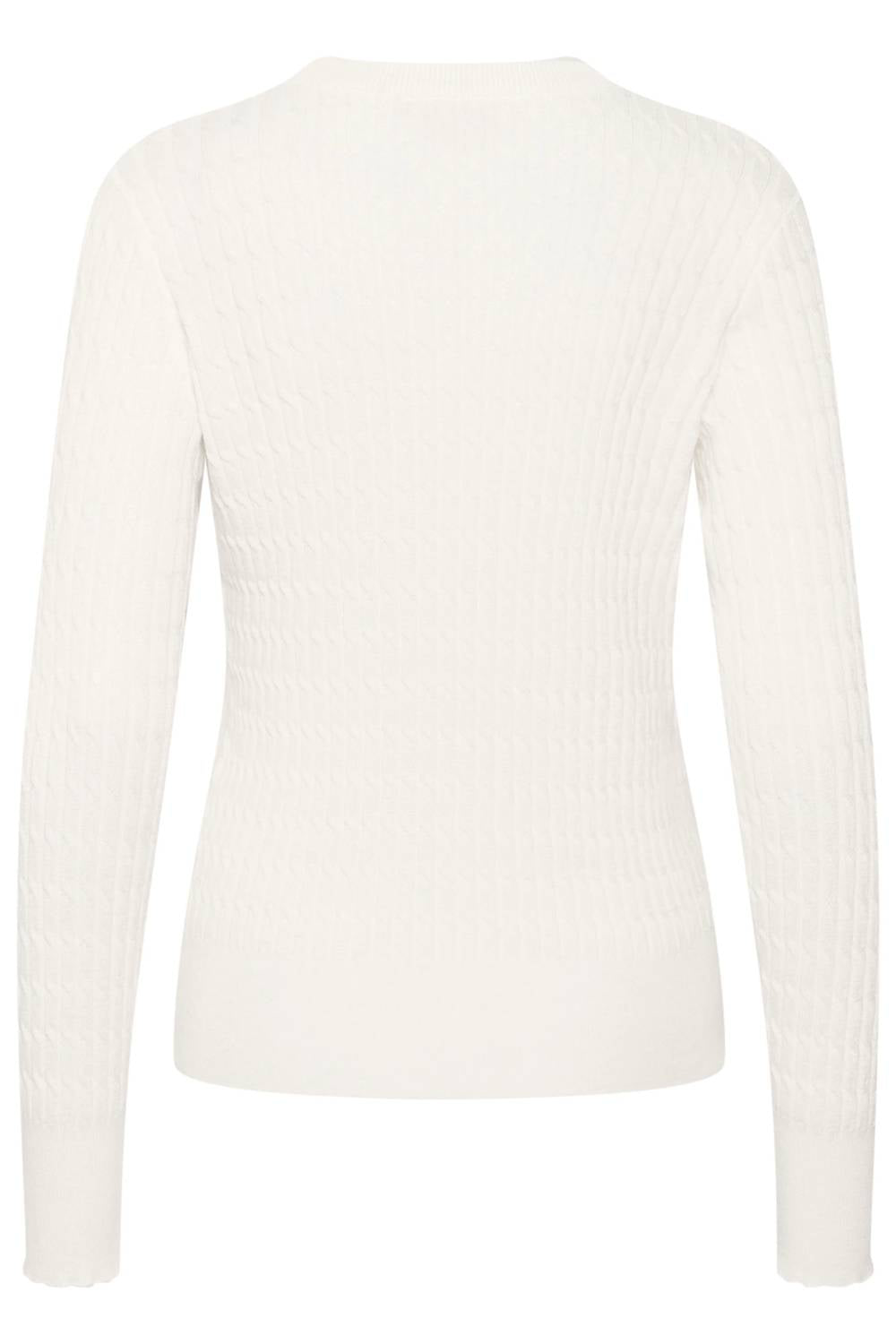 Kaffe - Kasilla Cable Knit Regular Fit Pullover Sweater