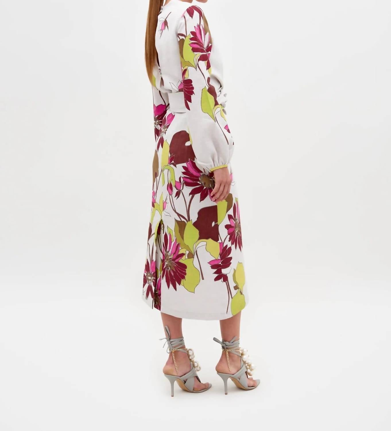 Silvia Tcherassi - Battia V-neck Midi Dress