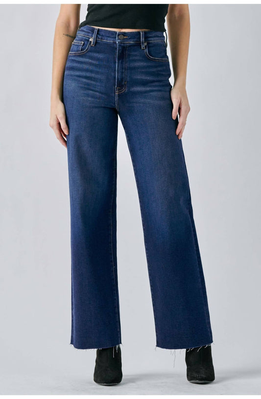Hidden - Logan High Rise Dad Wide Leg Jeans
