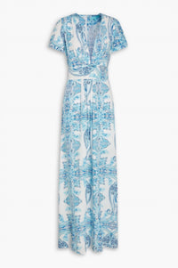 Melissa Odabash - Petunia Paisley-print Voile Maxi Dress