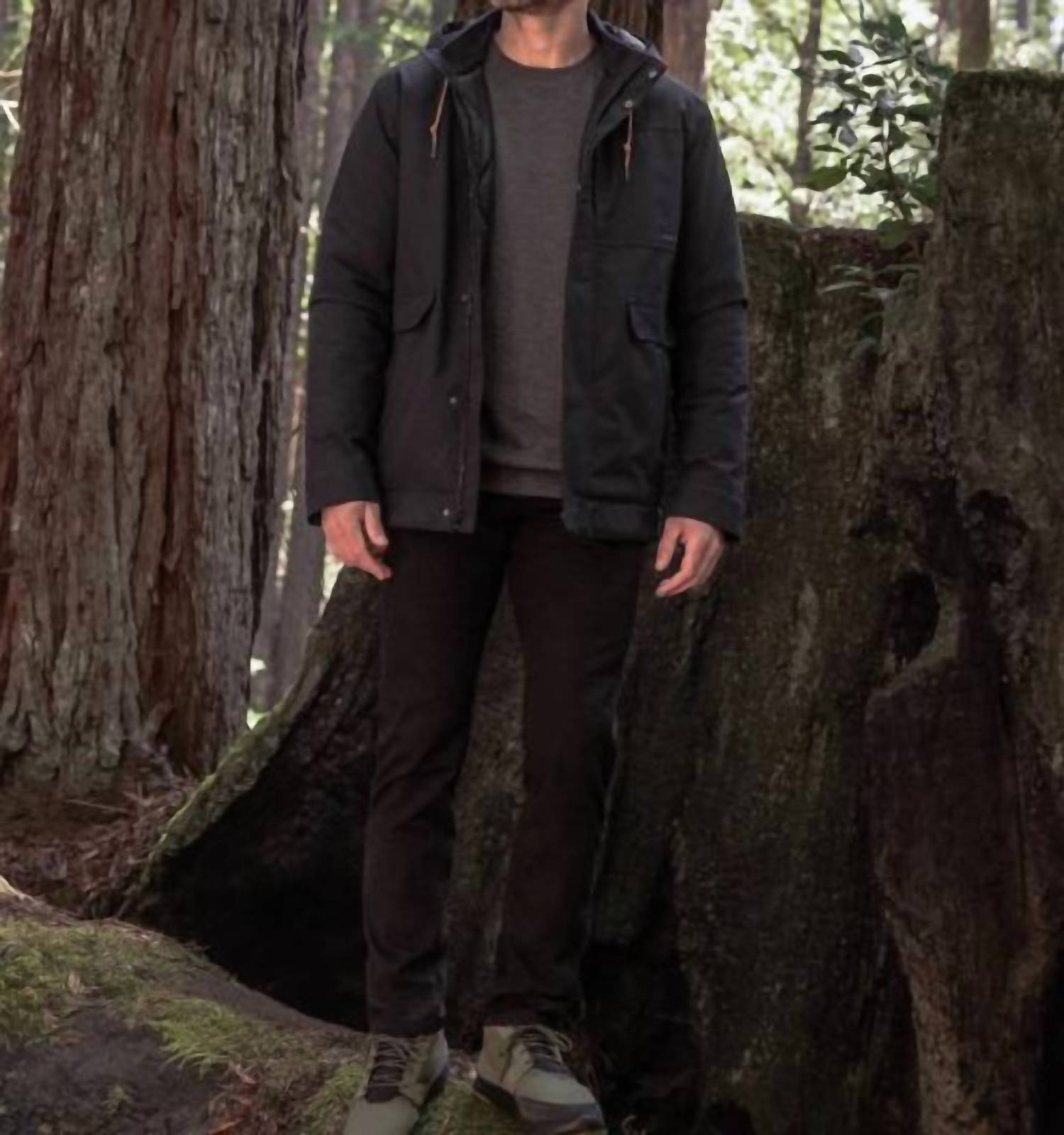 TravisMathew Mountain Pass Jacket in black - men's jacket - view 9