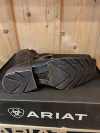 ARIAT Men's Rambler Cowboy Boot in brown - men's boots - detail view