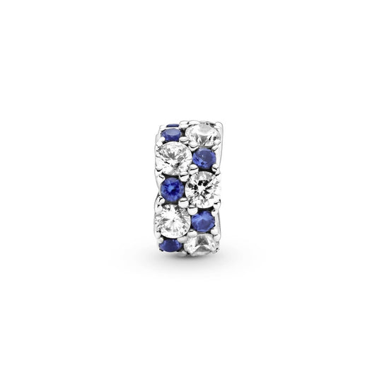 Pandora - Women's Sterling Silver Sparkling Clip Charm