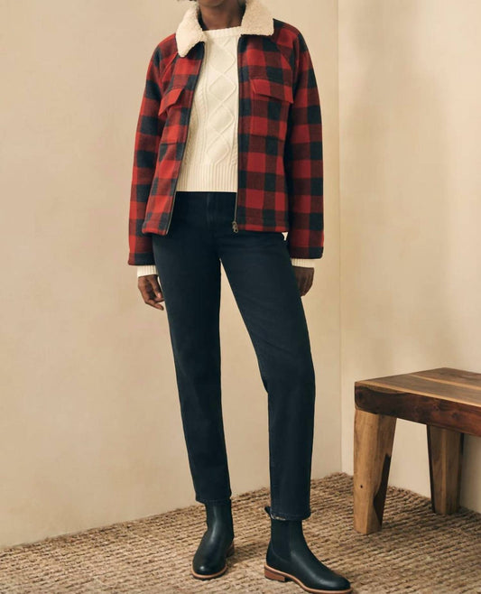 Faherty - Legend High Pile Fleece Cropped Jacket